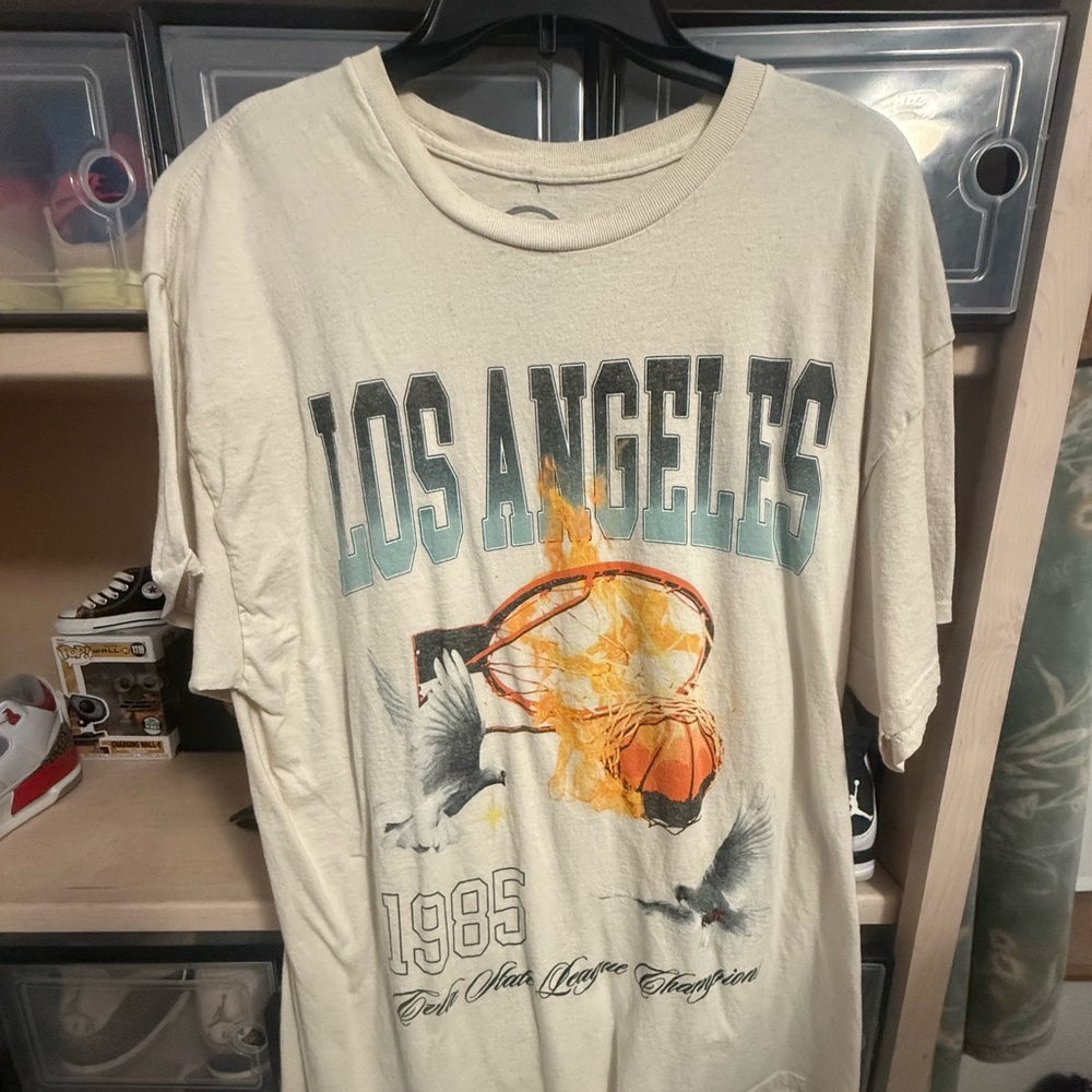 CVLA Los Angeles Creme Tee XL